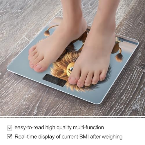 Báscula digital Two Lions de vidrio templado miniatura 5