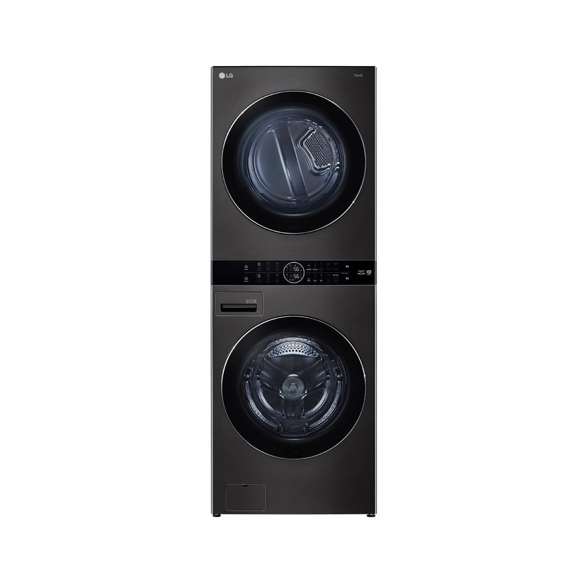 Machine à Laver-Sécher LG 17Kg/16Kg 1100RPM Noire - WT1716BBF