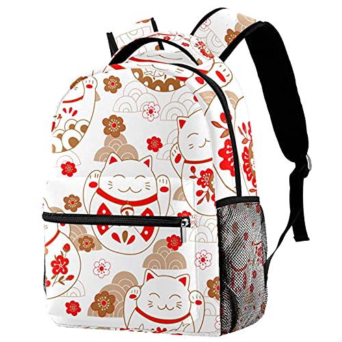 Sac à dos ordinateur confortable style décontracté motif cerf et élan sauvage