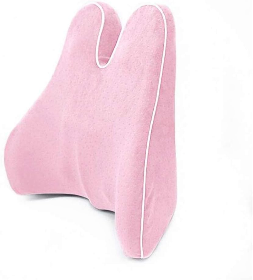 Lumbar Pillow-Cushion Belt Office Car Seat Back Cushion Pillow Lumbar Pillow Support Waist Artifact Cushion Waist Belt Cushion(Black-JoJo's Bizarre Adventure1)