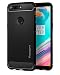 Spigen Rugged Armor OnePlus 5T Case with Resilient Shock Absorption and Carbon Fiber Design for OnePlus 5T (2017) - Black