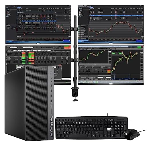 TechMagnet High-Performance Trading Desktop PC