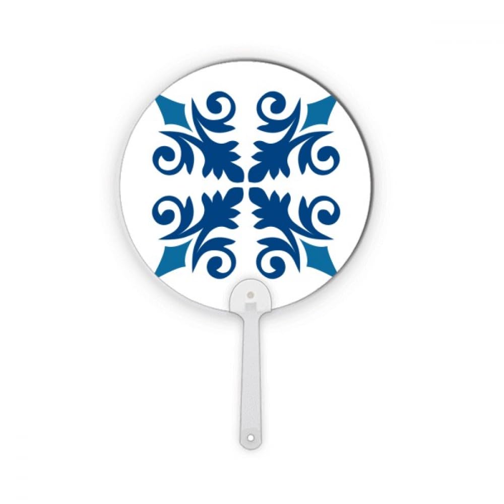 Décoration en plastique motif floral bleu Maroc pour sublimer un meuble