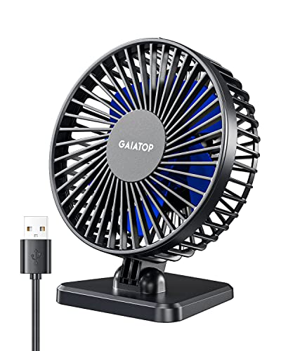 Gaiatop USB desk fan for laptop and travel use
