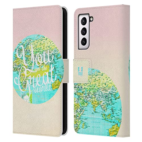 Housse cuir Samsung Galaxy S21 FE 5G style voyage pour vos déplacements