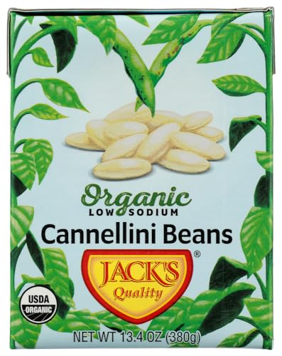 Jacks Quality, Low Sodium Cannellini Beans, 13.4 Ounce image 5