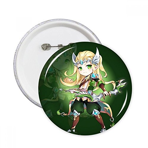 Donjons cartoon jeu bouton badge pins rond pour customisation de vêtements