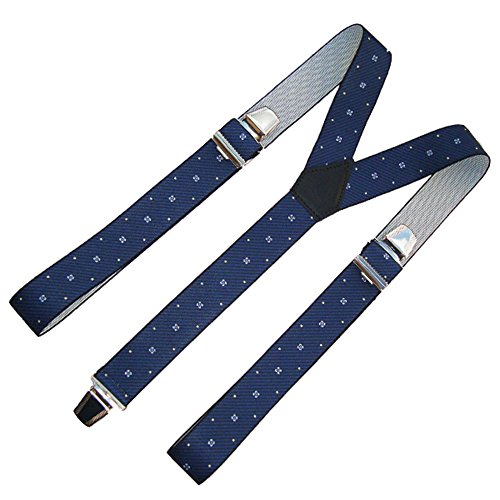 Bretelles bleu marine pour homme Grevy Cover