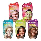 7th Heaven Variety Pack of 5 Clay, Cream & Peel-Off Face Mask – Hydrating & Moisturising Formula Suitable For All Skin Types – Vegan & Cruelty-Free Skincare gift set - Image 1