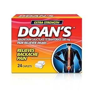 Doans Extra Strength Pain Reliever Caplets, 24 Count