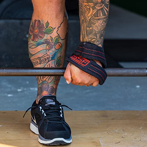 Image of Serious Steel Fitness Serious Steel Fitness Figure 8 Straps | Deadlift Straps |Lifting Straps (70 cm)