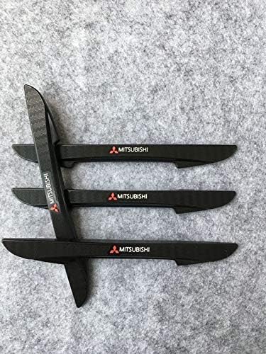 Amazon 高品質版 国内発送 Mitsubishi 三菱 自動車ドアガード ドアエッジプロテクター Pvc 4枚セット サイン マーク 車 バイク