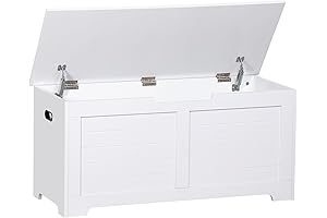 Wooden Storage Chest Box for Blankets