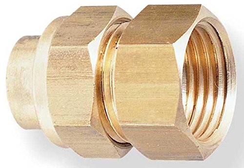 Union laiton Fer/Cuivre droit Femelle à souder 26x34 28