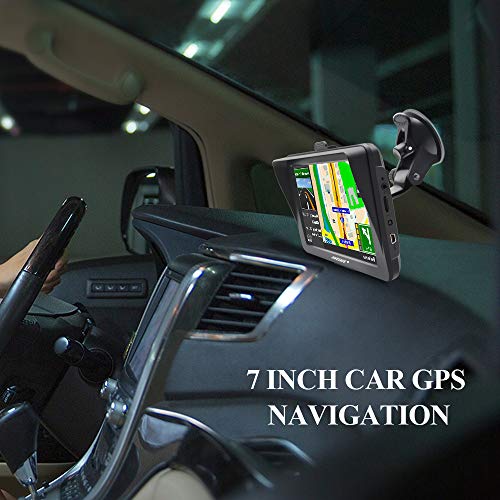 image for AWESAFE GPS Navigator for Car Truck RV with Bluetooth, Latest 2025 Map