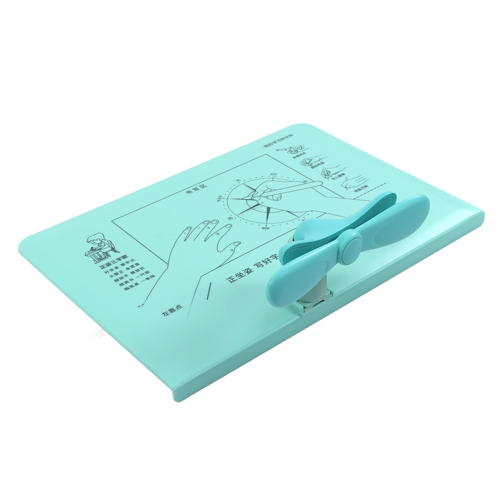 Sitting Posture Protector, High Cushioning Comfortable Grip Silicone Design 3 Point Support Writing Corrector for Home