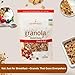 Erin Baker's Homestyle Granola Cereal with Ancient Grains, Fruit and Nut - Made from Natural Ingredients, Source of Plant-Based Protein - Vegan Friendly, Non-GMO, 12oz Bags, 6-Pack
