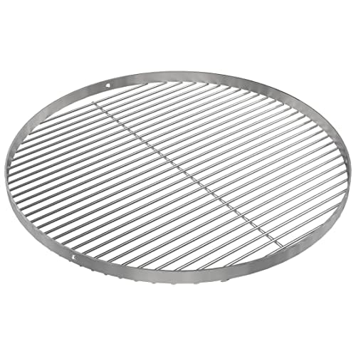GriHero Grillrost Edelstahl Rund für Schwenkgrill, Ø 70 cm Grillgitter mit 3 Aufhängungsbohrungen für Schwenkgrill Rost BBQ Grill Zubehör(4 Größe: Ø 50cm | 60cm | 70cm | 80cm)