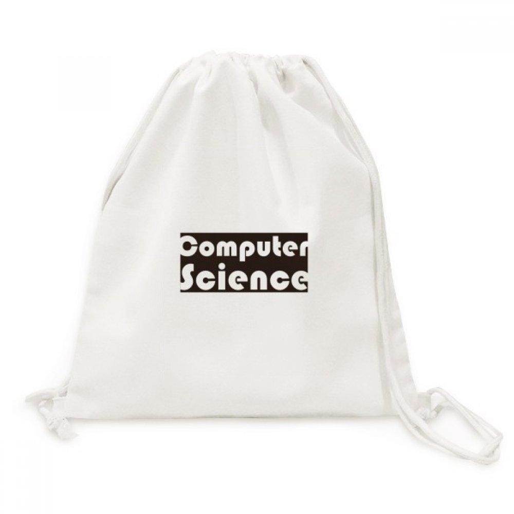 Sac à dos à cordon informatique en toile noire pour voyage - 5