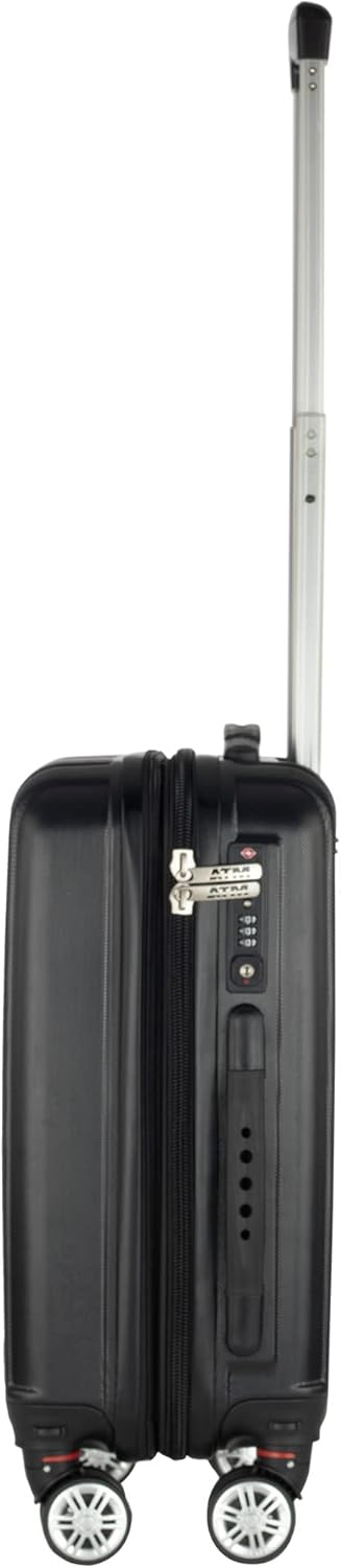 review Hardhead Luggage 18 inches Tactic Hardside Carry-on Travel Suitcase Black