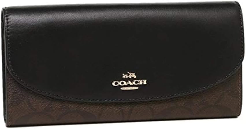 dark brown coach wallet