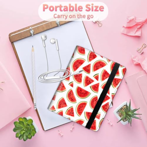 Image of Watermelon Photo Album 4x6 120 Pockets Photos with Strong Elastic Band, Small Mini Albums Sheet Protector Folder for Photos, Album for Family Wedding Anniversary Baby Women Men Vacation Gift