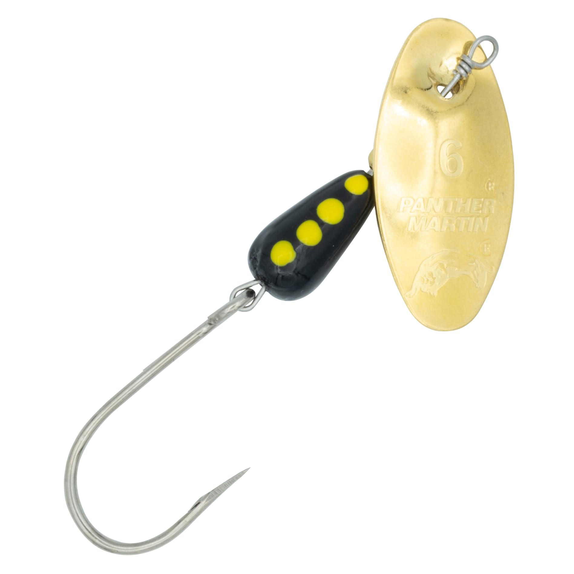 Panther Martin PM Single Hook Barbless Teardrop Spinners Fishing Lure Catches Trout, Perch, Crappie, Bluegill, Warmouth, Pumpkinseed & more