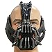 Produktbild BIRDEU Bane Mask Cosplay Kostümzubehör Gun Metal Farbversion Bane Brown