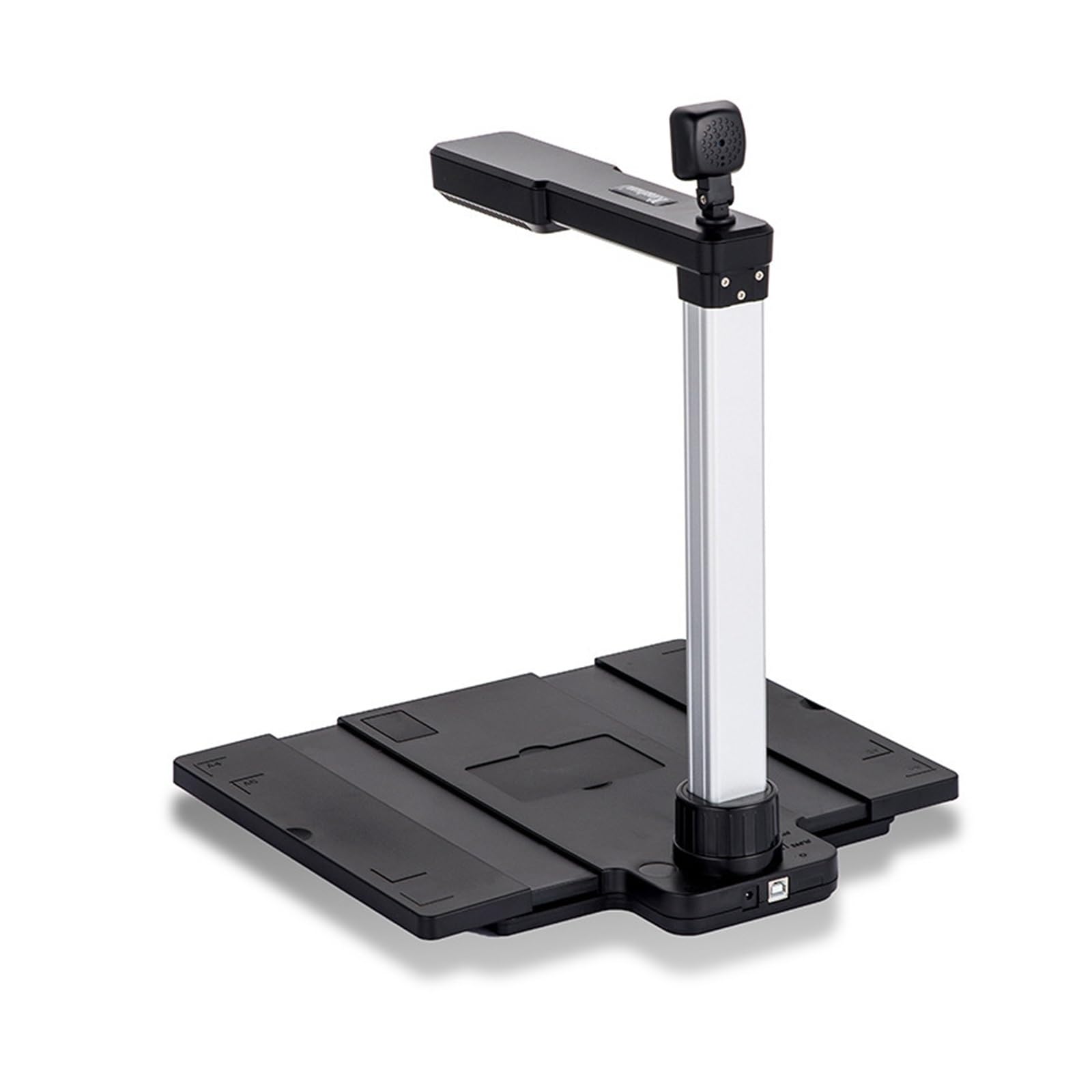 Scanner per documenti, Scanner for documenti portatile automatico A4 HD da 5 MP - Contratto for ufficio carta d'identità plug-and-play USB ad alta velocità