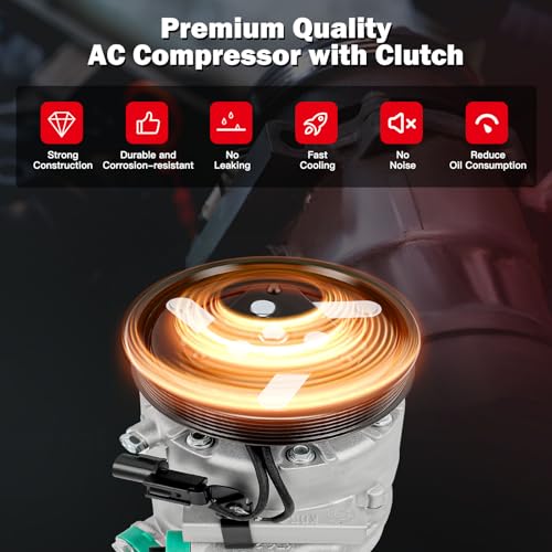 Image of Air Conditioning Compressor for Hyundai Sonata for Kia Optima 2.4L 09-2010