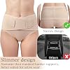 Breathable & Adjustable Lower Back Brace, Hip Brace for Women Men, Lumbar Support Braces Sacroiliac Belt for Sciatica Pain Relief, Skin Tone SI Joint Belt for Sciatic Pelvic Hip Leg Sacral (Size L)
