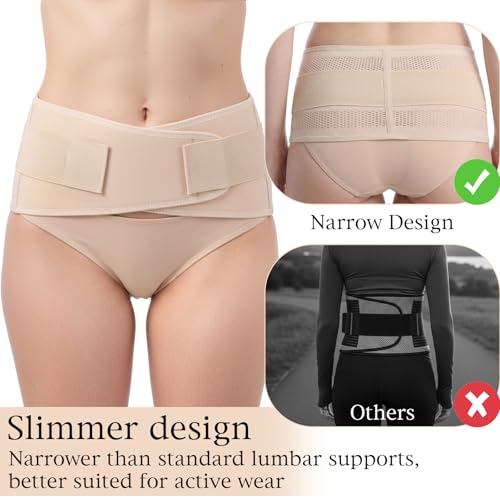 Faja lumbar ajustable y transpirable talla M para dolor ciático miniatura 6