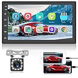 Multifunción ------ El Radio del automóvil también admite la función SWC (Control del volante), con la que puede recibir llamadas fácilmente mientras conduce. Producto incluido: 1 x Reproductor de Coche Android, 1 x Cámara de visión trasera, 1 x Antena GPS, 1 x Manual de usuario, 2 x Marco de metal