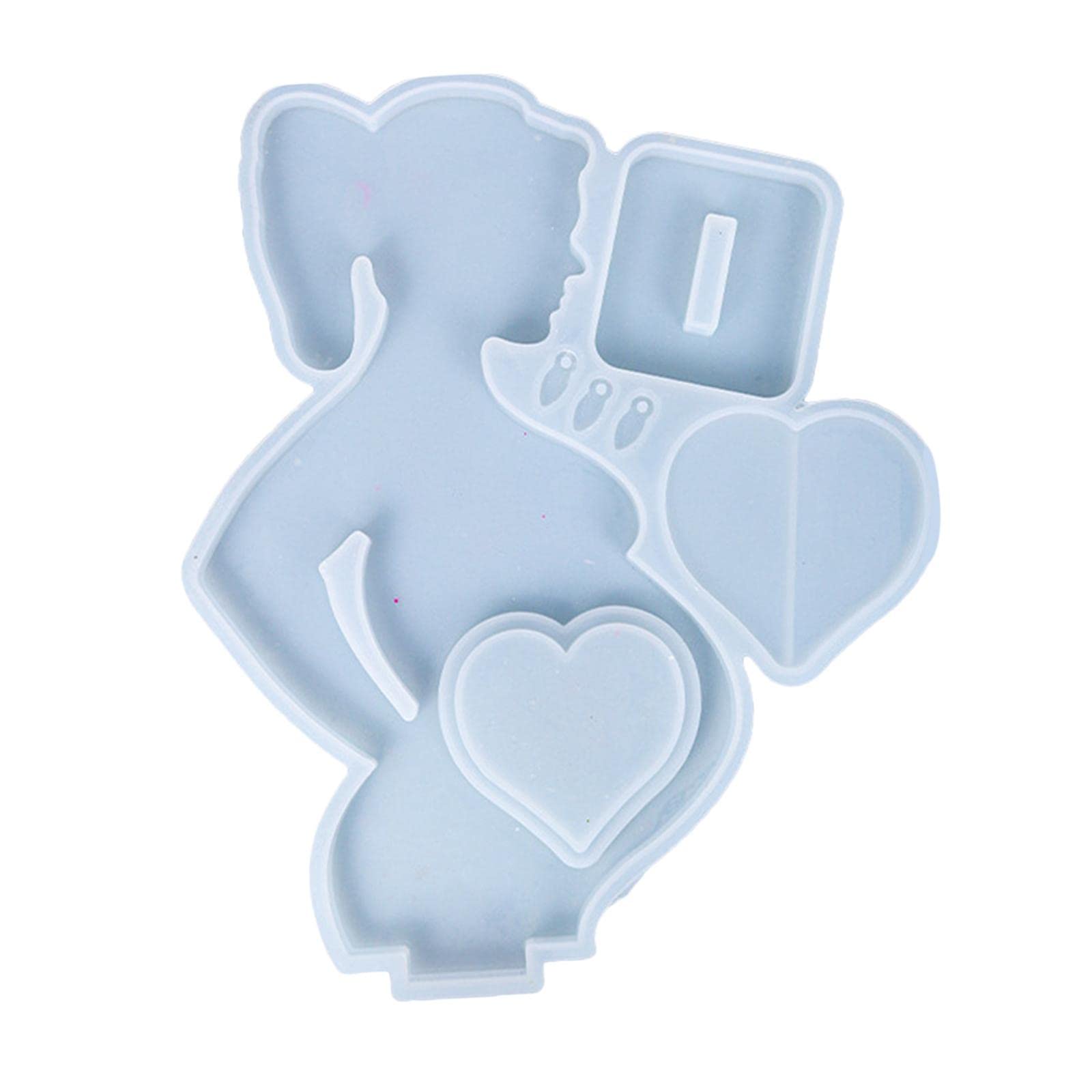 Silicone Mould Baby Sonogram Frames Tools Handmade Love Photo Frame Mold| Crafts|Multi-Purpose Craft Supplies|Crafting Pieces|Resin Craft Molds & Supplies-image-3