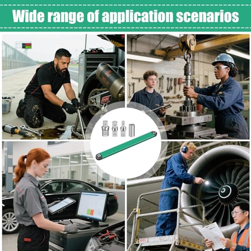 Clé d'extension décalée multifonction pour serrage mécanique et auto - 5
