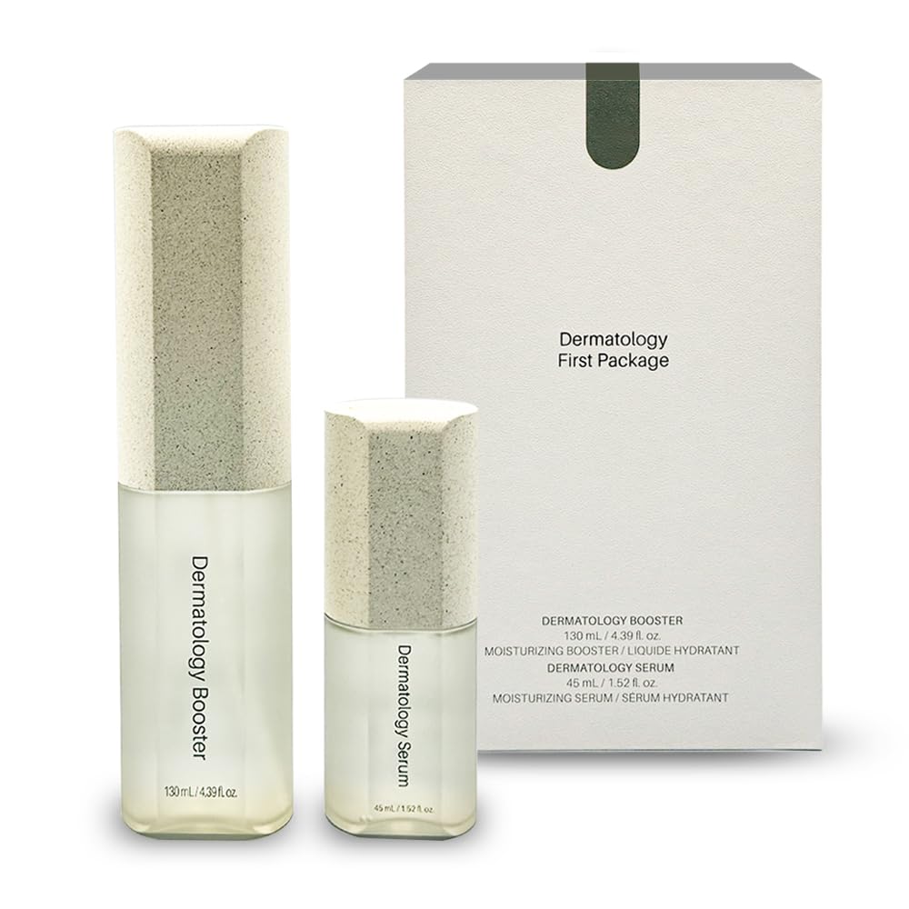 NEW Dermatology First Package Set : Booster(4.39oz) and Serum(1.52oz) | Korean Skin Care - Image 2