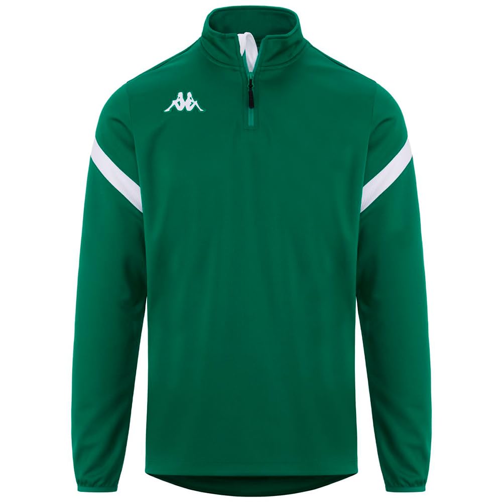 Kappa Dolvole - Sudadera para niño, Verde, 14 años