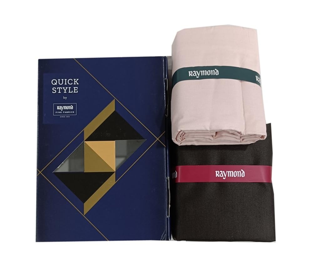 raymond fabrics Premium Polycotton Formal Fabric, Luxury Unstitched Trouser and Shirt Material, Standard Size-picture-50