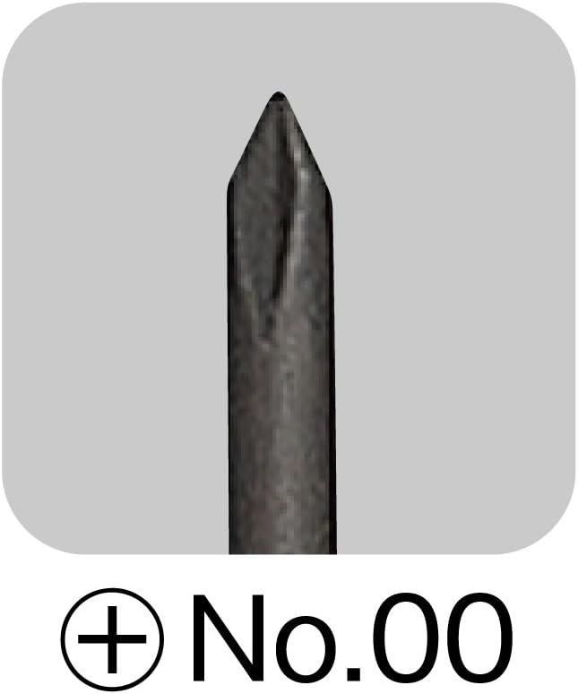 Hozan D-44 Replacement Screwdriver Set, Perfect for Car Tools, Value 3-Piece Set, Includes Chuck Case