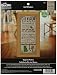 Bucilla Counted Cross Stitch Kit, 7 by 16-Inch, 45851 Cat Wisdom