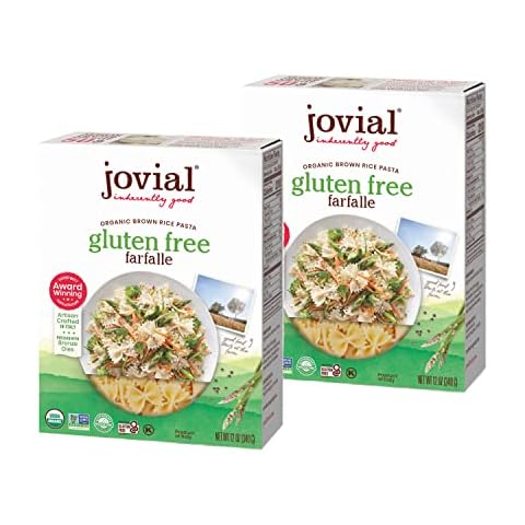 Jovial Whole Grain Brown Rice Farfalle Pasta Cover