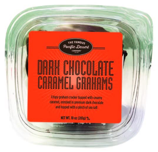 The Famous Pacific Dessert Company 10oz Chocolate Caramel Grahams Grocery