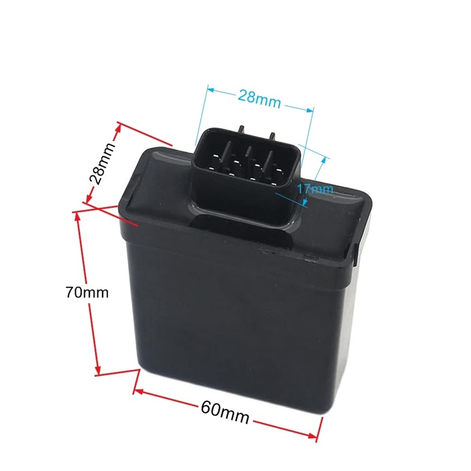 Arranque Caja CDI Piezas de gatillo Encendido Caja CDI 8 Pines para Motocicleta y Scooter para Cygnus Z 125 ZY125T-4 4S5 H5540 00 Cygnus 125cc