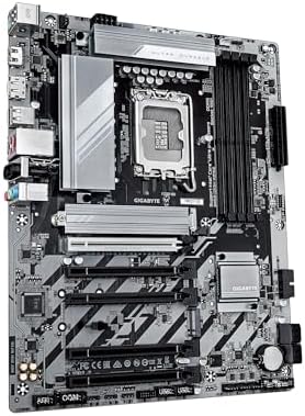 GIGABYTE B860 DS3H WIFI6E Intel Core Ultra (Series 2) LGA 1851 Motherboard, ATX, DDR5, 3X M.2, PCIe 5.0, USB-C, WIFI6E, 2.5GbE LAN, EZ-Latch