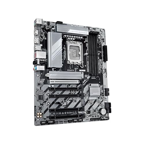 GIGABYTE B860 DS3H WIFI6E Intel Core Ultra (Series 2) LGA 1851 Scheda madre, ATX, DDR5, 3X M.2, PCIe 5.0, USB-C, WIFI6E, 2.5GbE LAN, EZ-Latch - Scheda madre - Immagine 2