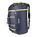 WATINC 50L 3-Way Travel Duffel Backpack travel backpacks Luggage Gym Sports Bag with Shoe Compartment(colorblue)