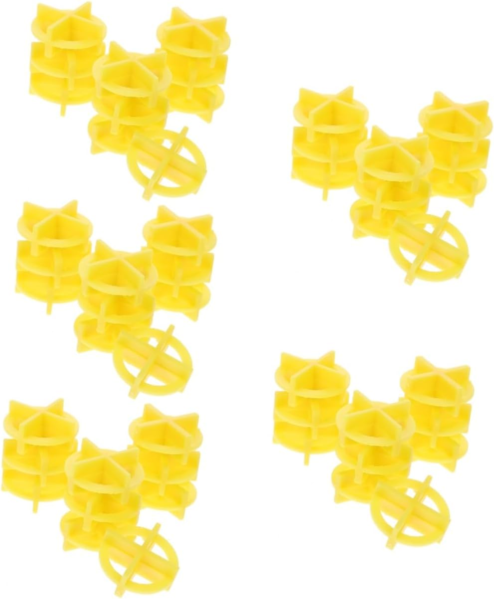 ARTIBETTER 500pcs Tile Cross Spacers Removable Ceramic Tile Positioning Clips for Floor and Wall Installation Material for Precise Gaps and Fixing