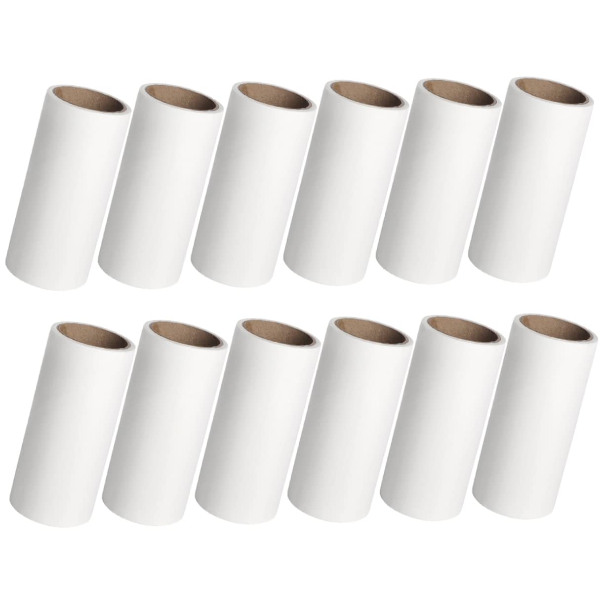WOONEKY 12 Piezas De Papel Adhesivo Quitapelusas para El Hogar Removedor De Pelusa Multifunción Rodillo De Pelusa Rodillos De Pelusa para Manualidades Rodillo De Pelusa Portátil Rodillo