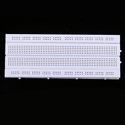 F Fityle Placa De Pão Sem Solda/Placa De Teste Placa De Ensaio PWB 17,3 X 6,7cm 840 Furos