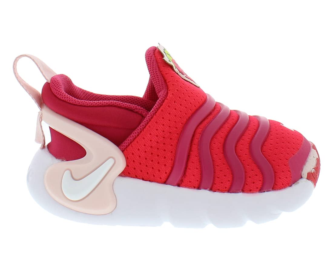 Nike Baby Boy's Dynamo Go! Se (Infant/Toddler) Siren Red/White/Rush Pink/Atmosphere 10 Toddler M